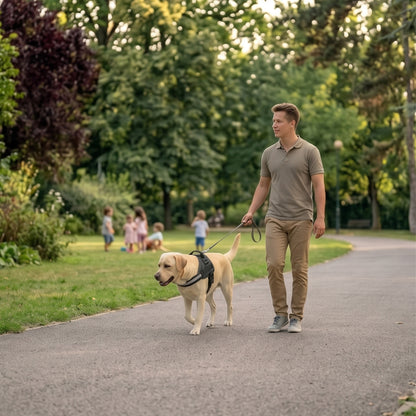 Harnais Anti-Traction Réfléchissant pour Chien | Pawen™