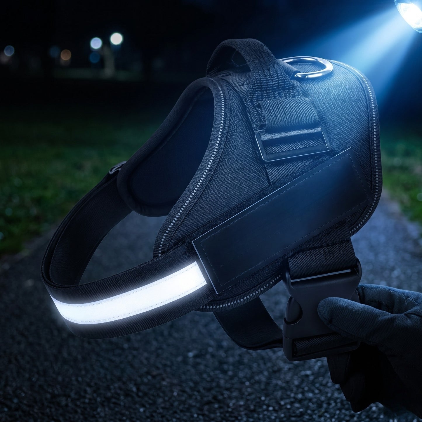 Harnais Anti-Traction Réfléchissant pour Chien | Pawen™