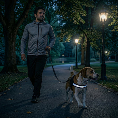 Harnais Anti-Traction Réfléchissant pour Chien | Pawen™